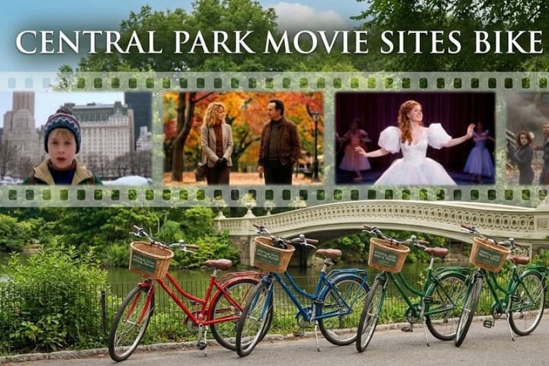 Central Park Movie Locations Tour by Bike or E-Bike or E-Scooter